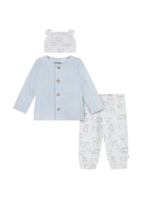 HUGGIES babywear , Neugeborenen-Geschenkset , HUGGIES BALLAD BLUE , 4 (74) , 3-tlg. Baby-Set von Huggies Babywear