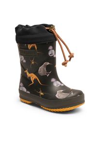 bisgaard , Gummistiefel »thermo rubber«, Winterstiefel, Regenstiefel, Matsch Schuh mit Zugkordel , aussie , 27 , 27 , Warmfutter Gummistiefel von...