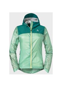 Schöffel Schöffel , Outdoorjacke »Hybrid Jkt Flow Trail L«, mit Kapuze , 6055 - grün , 36 , Extrem leicht dank Pertex Quantum