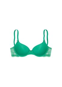 Nuance, Damen, Schalen-BH im R&uuml;cken aus Spitze, Cups aus Microtouch, Dessous, gr&uuml;n, Cup A, 85 -Cup A, gr&uuml;n, Nahtlos vorgeformte Cups mit weicher, 