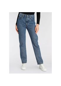 Levi's Levi's , Damen, 5-Pocket-Jeans &raquo;501 Long&laquo; 501 Collection, mid indigo blue, L&auml;nge 30, 31 -L&auml;nge 30, mid indigo blue, Jeans 501 von Levi's