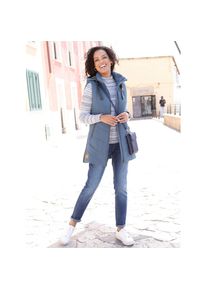 Casual Looks , Kurzweste , rauchblau , 42