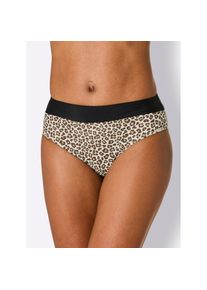 feel good , Damen , Bikini-Hose , champagner-schoko-bedruckt , Normalgrößen , 42 -Normalgrößen , 42