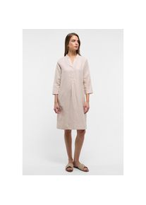 Eterna , Blusenkleid »LOOSE FIT« , sand , Normalgrößen , 42 -Normalgrößen , 42 , Steh-Kragen
