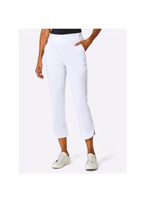 Stehmann, Damen, 7/8-Hose, wei&szlig;, Normalgr&ouml;&szlig;en, 44 -Normalgr&ouml;&szlig;en, wei&szlig;, sommerleichte Lyocell-Qualit&auml;t