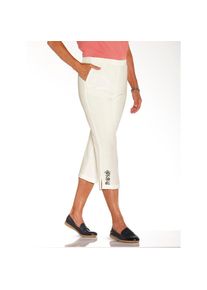 Classic Basics, Damen, Caprihose, ecru, Normalgr&ouml;&szlig;en, 38 -Normalgr&ouml;&szlig;en, ecru, bequeme Schlupfform