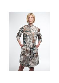 Eterna , Hemdblusenkleid »LOOSE FIT« , beige , Normalgrößen , 48 -Normalgrößen , 48 , Hemd-Kragen