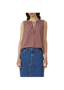 QS , Blusentop, mit Rüschen Kragen , ROSENHOLZ , 40 , 40 , Bluse von QS