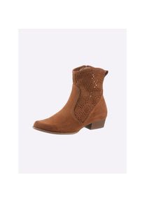 Heine, Damen, Stiefelette, cognac, 39, cognac, Made in Spain