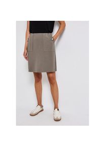 Street One , Minirock mit Knopfdetails , dark tumbled beige , 38 , 38 , Rock von Street One