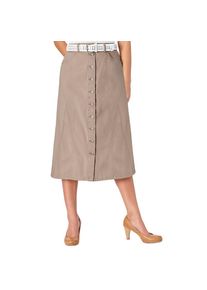 Inspirationen , Damen , Jeansrock , beige , 25 , 25 , Baumwoll-Qualität