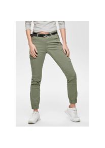 Only , Cargohose »ONLMISSOURI REG ANK CARGO PNT NOOS« mit Stretchsäumen , olivgrün , Länge 30 , 40L -Länge 30 , 40L , Knöchellange Cargohose von Only