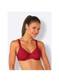 feel good , Bügel-Bikini-Top , rot , Cup C , Cup C , Cup B, C, D