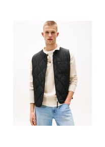 Tommy Jeans, Herren, Steppweste &raquo;TJM QUILTED VEST EXT&laquo; Mit Rundhalsausschnitt, Black, S, Black, Steppweste von Tommy Hilfiger
