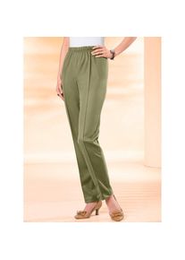 Classic Basics , Damen , Dehnbund-Hose , schilf , Extrakurzgrößen , 285 -Extrakurzgrößen , 285 , optisch streckende Biesen