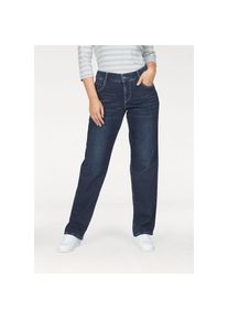 MAC, Damen, Bequeme Jeans &raquo;Gracia&laquo; Passform feminine fit, blue stonewashed, L&auml;nge 30, 40 -L&auml;nge 30, blue stonewashed, Feminine Fit Jeans Gracia von 