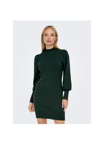 Only , Strickkleid »ONLKATIA L/S DRESS KNT NOOS« , June Bug , N-Gr , M -N-Gr , M , Pflegeleichtes Material: 50% Viskose, 27% Nylon, 23% Polyester