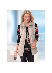 Classic Basics , Damen , Longweste , beige , 56 , 56 , Weste