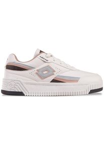 Lotto , Plateausneaker, - mit Logo im Double Layer Look , WHITE-LT.BLUE , 38 , 38 , Retro Sneaker von Lotto für Damen