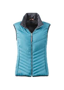 DEPROC Active, Damen, Steppweste &raquo;HIGHLANDS Women&laquo; zum Wenden, hellblau, 36 (S), hellblau, Sportliche Wendeweste f&uuml;r die Freizeit