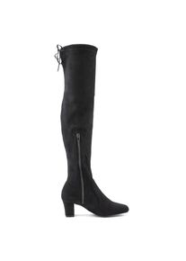 Lascana , Overkneestiefel, Slouchy Boots, Langschaft Stiefel, Schlupf-Boot, weiches Stretchmaterial , schwarz , 37 , 37 , Elegantes feminines Design