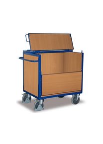 Cordes Kastenwagen met Deksel, Transportwagen, Magazijnwagen, 500kg