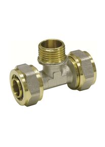 Boni-Shop® Schroeffitting T-stuk 20 x 2 - 1/2" AG - 20 x 2