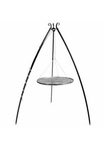 Schwenkgrill met Driepoot en RVS Grillrooster 60 cm