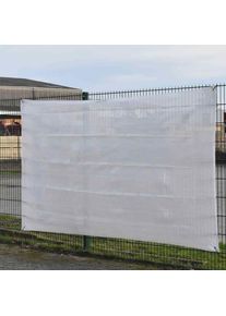 Wit Bouwhekdoek 1,80m x 3,45m - Bouwplaats Afscherming