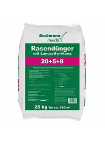 BECKMANN&BREHM 25 kg Gazonmeststof met Langdurig Effect 20+5+8 Beckmann voor ca. 830m²