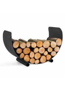 Stalen Houtopslag Turyn 70x45cm - Brandhoutrek voor Binnen en Buiten