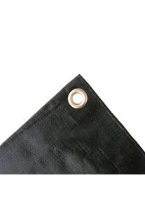 Boni-Shop® Afdekzeil 280g/m², 3,5 x 6 m (21m²), groen, waterdicht zeil, geweven afdekzeil