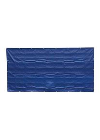 Boni-Shop® Bouwhekzeil 160g/m² PE Blauw 1,76x3,41m - Privacy & Windbescherming voor Bouwplaats