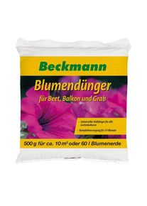 BECKMANN&BREHM Bloemenmest voor tuin, balkon en graf 500g