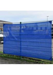 Blauw Bouwheknet 1,80m x 3,45m - Schermdoek & Privacy Net