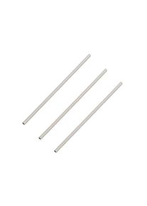 3er Set ronde staven &Oslash; 12mm, Beukenhout ruw onbehandeld