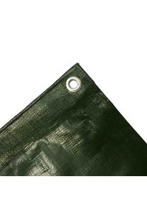 Boni-Shop® Afdekzeil, 280 g/m² groen, waterdicht, scheurvast, zeil afdekken, 6x10 (60m²)
