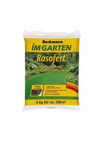 Boni-Shop® 5 kg Gazonmeststof Beckmann Rasofert , organisch-mineralisch voor ca. 100 m²