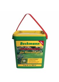 BECKMANN&BREHM Gazonmest met onkruidverdelger, 5 kg voor 250m² - Langdurige werking