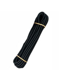 Boni-Shop® Elastisch Touw 10mm, Gummikabel, 10m zwart