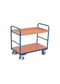 Cordes Etagewagen met 1 Tablett + 1 Bodem 250 kg Type S + EasySTOP