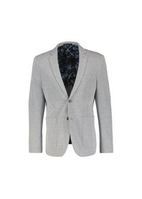 Lerros, Herren, Jerseysakko &raquo; Jerseyblazer mit Taschen&laquo;, BASALT GREY, 60, BASALT GREY, Schmaler Reversekragen
