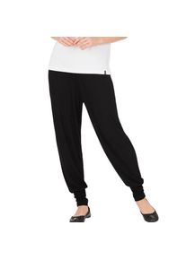 TRIGEMA , Haremshose »Lange Wellnesshose«, (1 tlg.) , schwarz , US-Größen , L -US-Größen , L , Elastischer Single-Jersey aus Viskose