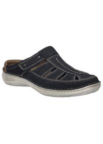 Josef Seibel , Clog »New Anvers 76«, Hausschuh, Sabot, Freizeitschuh in extraweiter Form , dunkelblau , 45 , 45 , Komfortabler Clog mit...