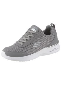 Skechers , Sneaker »Skech-Air Dynamight - Fast Brake«, Metallic-Element an der Ferse, Freizeitschuh, Halbschuh, Schnürschuh , grau , 39 , 39 , Mit...