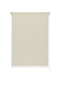 Gardinia , Seitenzugrollo »Uni-Rollo« Lichtschutz Sichtschutz mit Bohren freihängend 1 Stück, im Fixmaß , naturfarben , Obermaterial: 100%...