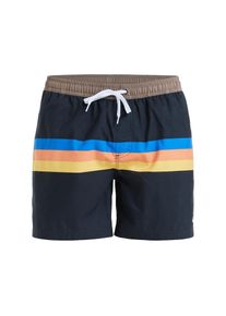 Quiksilver , Boardshorts »Everyday Straight 15"« , Black Retro Stripe , M , M , Material: Stoff aus 100 % recyceltem Polyester