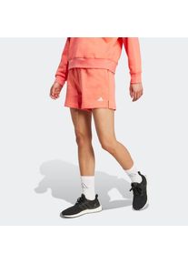 adidas Sportswear , Shorts »W SL FC SHO«, (1 tlg.) , Semi Turbo / White , N-Gr , XS -N-Gr , XS , Diese bequemen Shorts sind teilweise aus einem Mix...