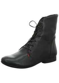 Think! , Stiefelette »GUAD2«, Business Schuh, Schnürstiefelette mit Innenreißverschluss , schwarz kombiniert , 36 , 36 , Klassische Stiefelette mit...