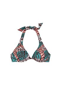 Venice Beach, Damen, B&uuml;gel-Bikini-Top &raquo;Maia&laquo; in trendigem Druck, t&uuml;rkis-bedruckt, Cup C, 36 -Cup C, t&uuml;rkis-bedruckt, Bedruckt &ndash; jedes Teil ein Unikat